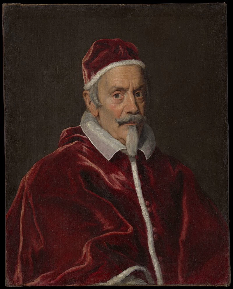 Ritratto di papa Clemente X - Metropolitan Muesum of Art